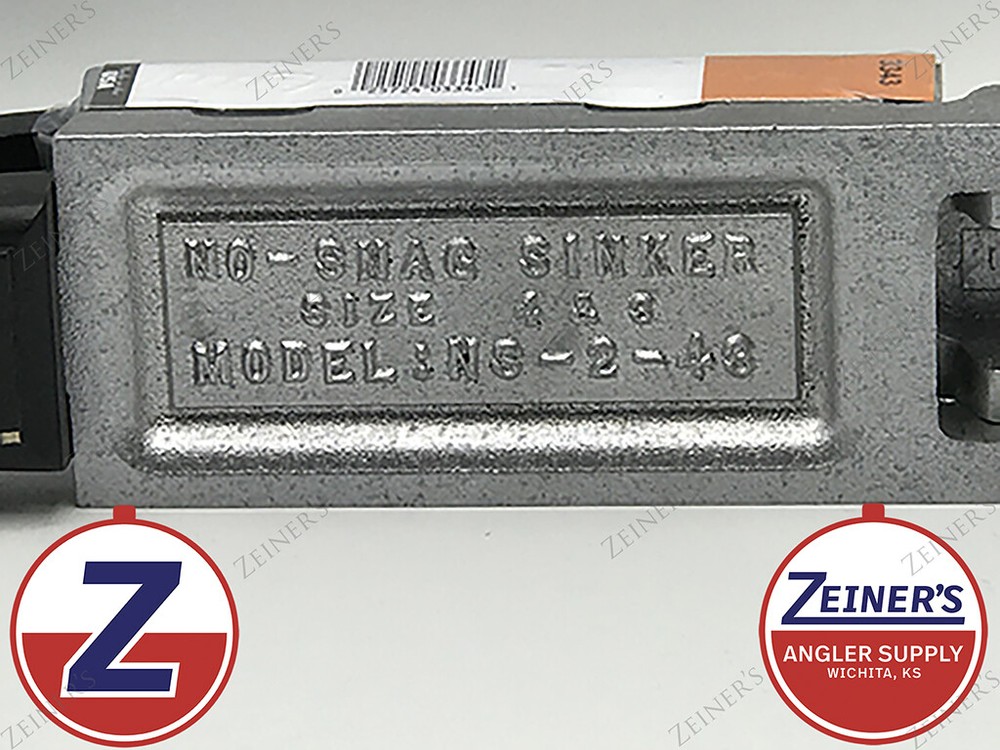 3343 New Do It No Snag Sinker Mold - 3 & 4 oz Combination
