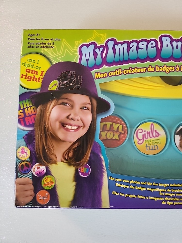 My Image Button Maker-Brand New- F31