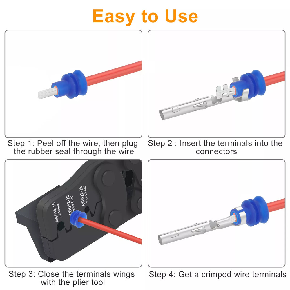 420PCS Connector Pins 21 Types Electrical Wire Terminal Kit,18PCS Extractor Tool