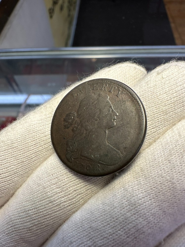 1798 Draped Bust Large Cent Fine Variety S-167