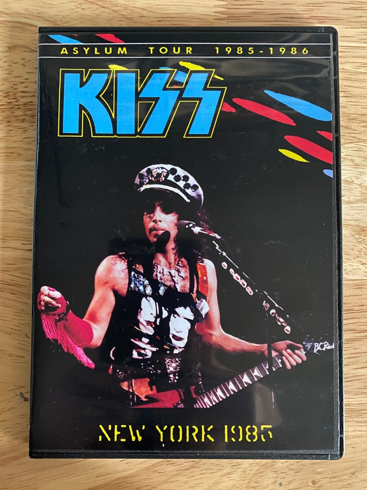 KISS - Live in New York 85 DVD Gene Simmons Paul Stanley Eric Carr Bruce Kulick