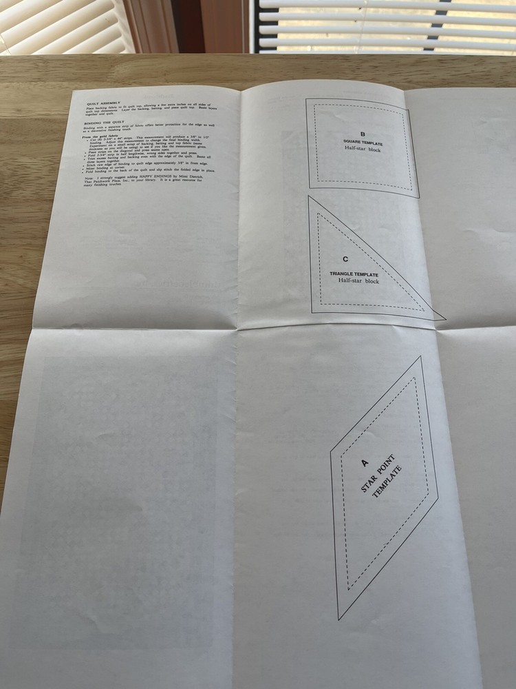 Thimbleberries STARBOUND Quilt Pattern LJ92222