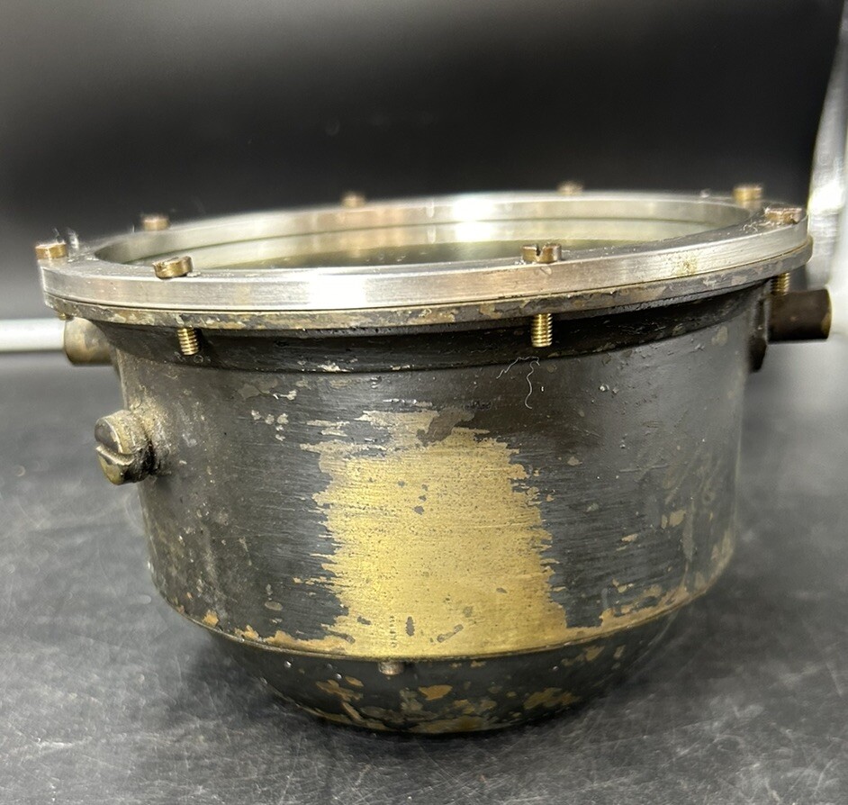 ANTIQUE SHIP'S COMPASS