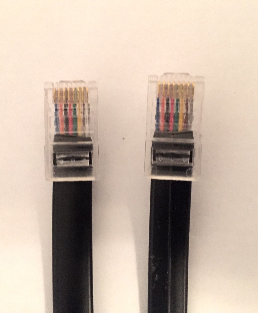 TELESCOPE 8 PIN HAND CONTROLLER DATA EXTENSION CABLE - VARIOUS LENGTHS