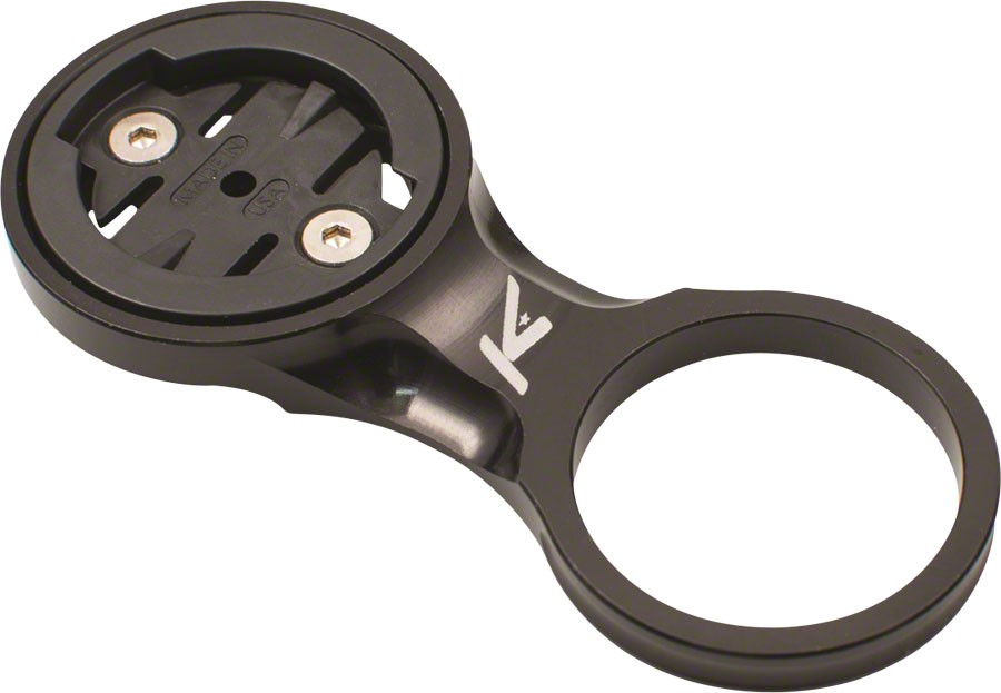 K-EDGE Fixed Aluminum Stem Mount for Garmin Edge & Forerunner, 1-1/8" Steerer