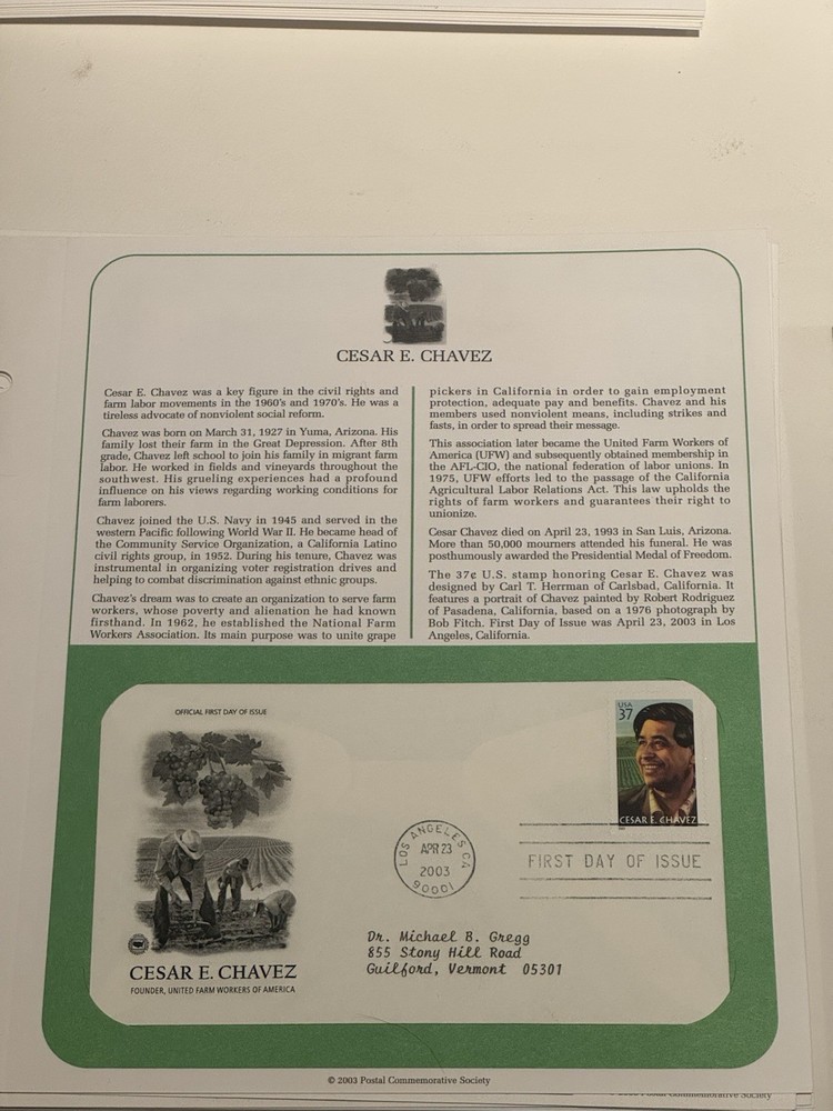 First Day Issues Stamps From 1998-2004