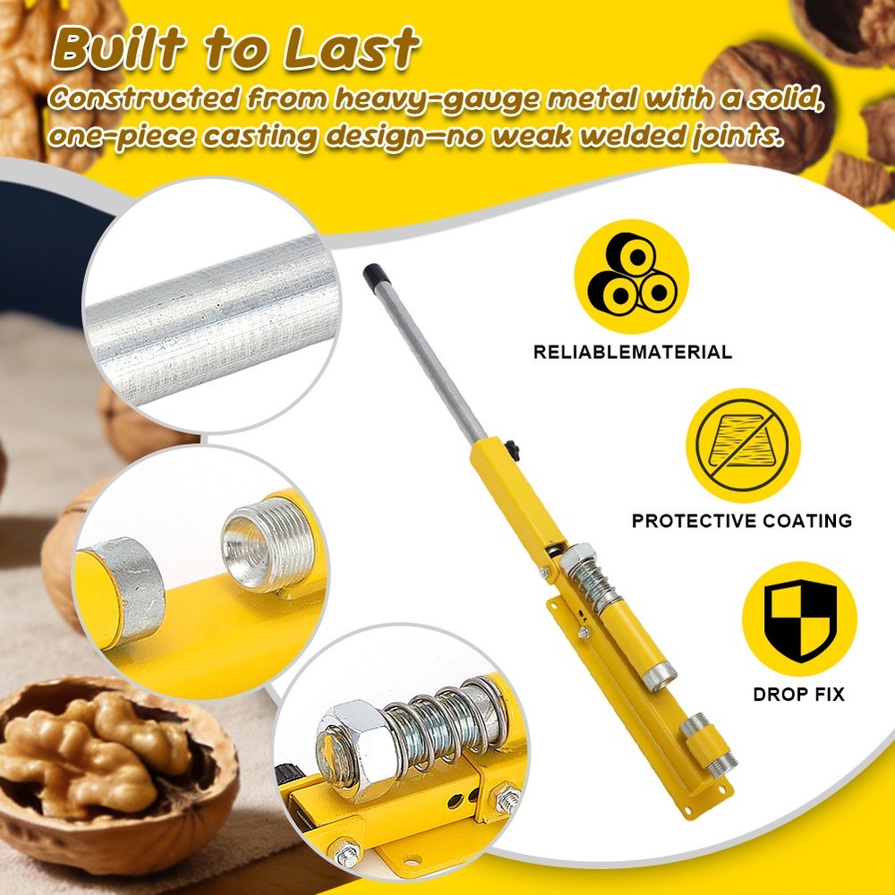 Black Walnut Nut Cracker For macadamia, hickory and all other Hard-Shell Nuts US