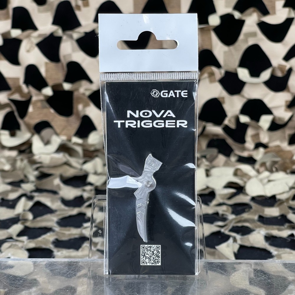 NEW Gate Nova Adjustable Aluminum Trigger - 2B1 - Silver (NT-2B1-SLVR)