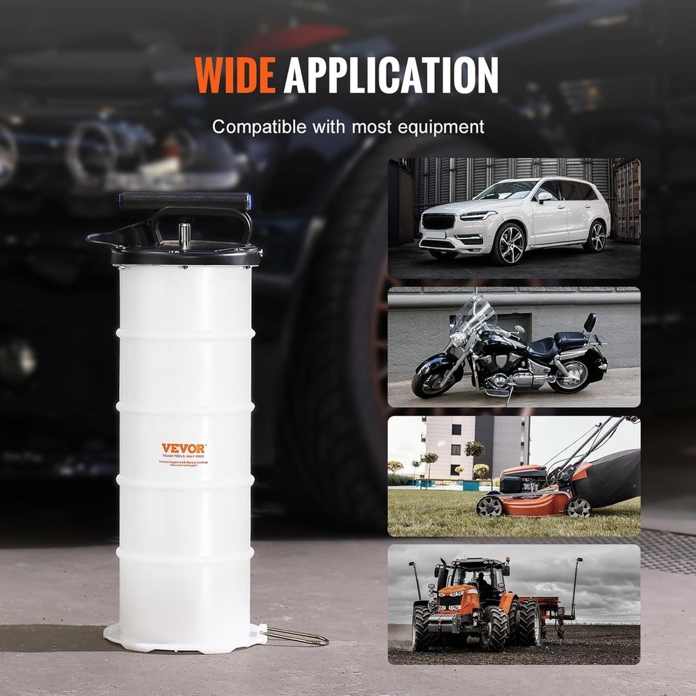 Convenient 6.5L Oil Pump Extractor - Effortless Fluid Changes for Your Engine