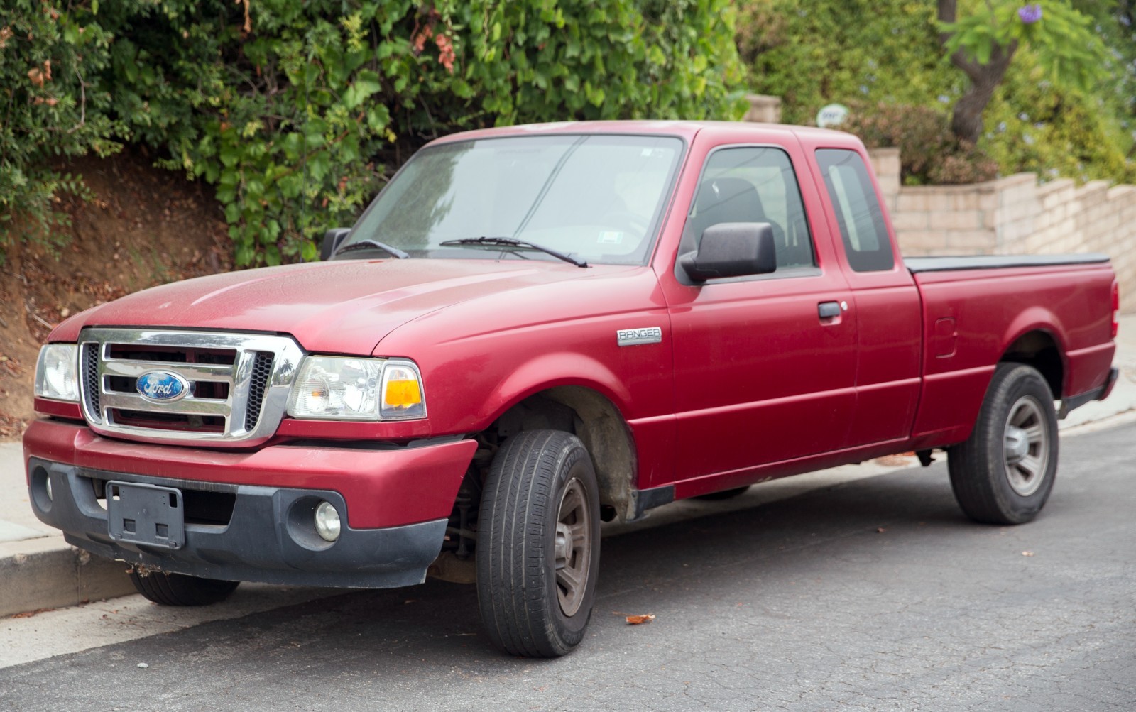 Rear Tailgate or Front Grille Blue 9 inch Logo Emblem for Ford Ranger 2006-2011