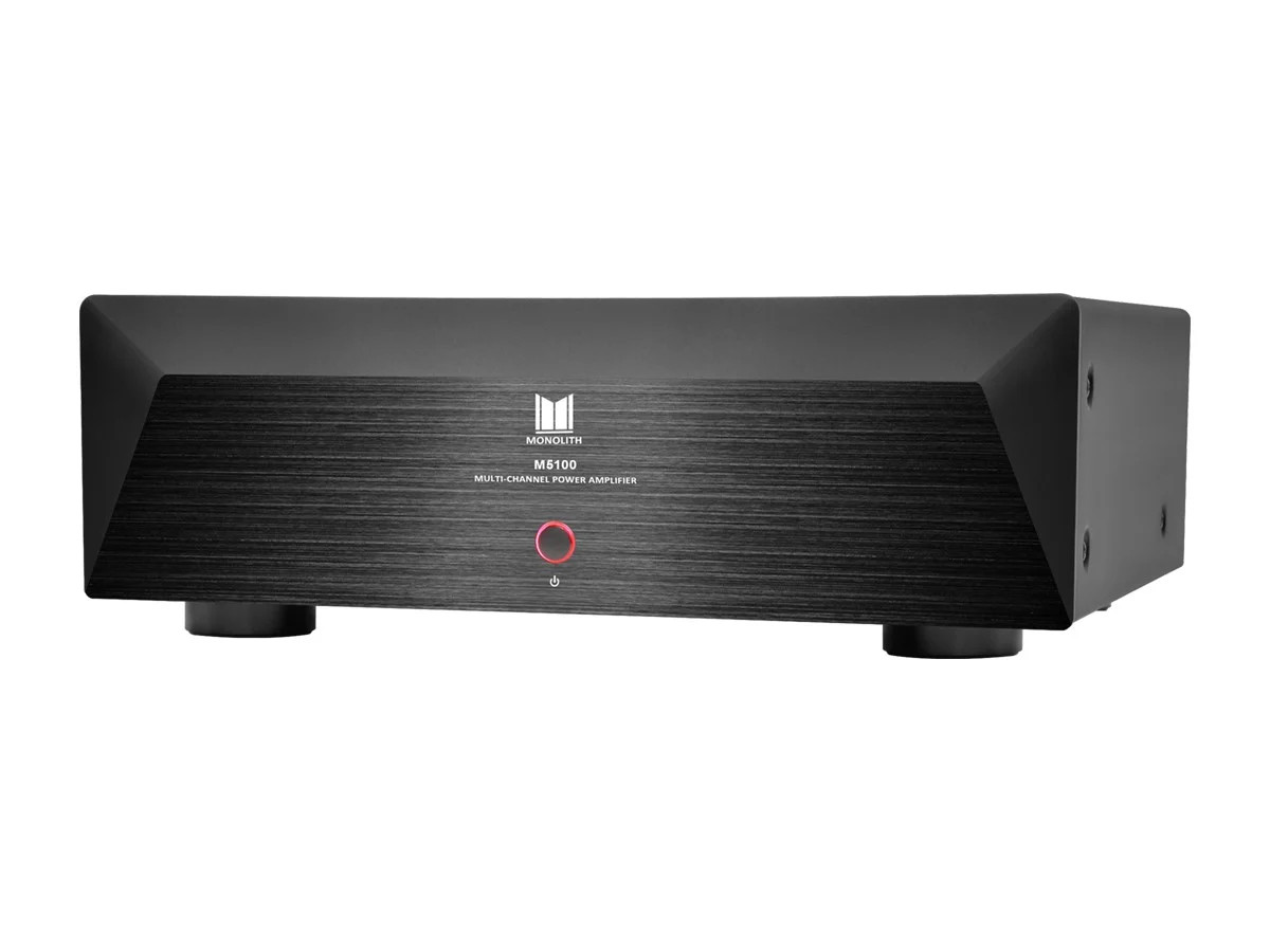 Monolith M5100X 5x90Watts Per Channel Multi-Channel Home Theater Power Amplifier