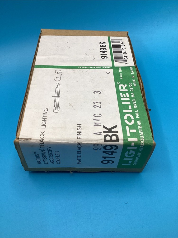 Radius 9149BK Accessory Coupler Matte Black Finish New In Box