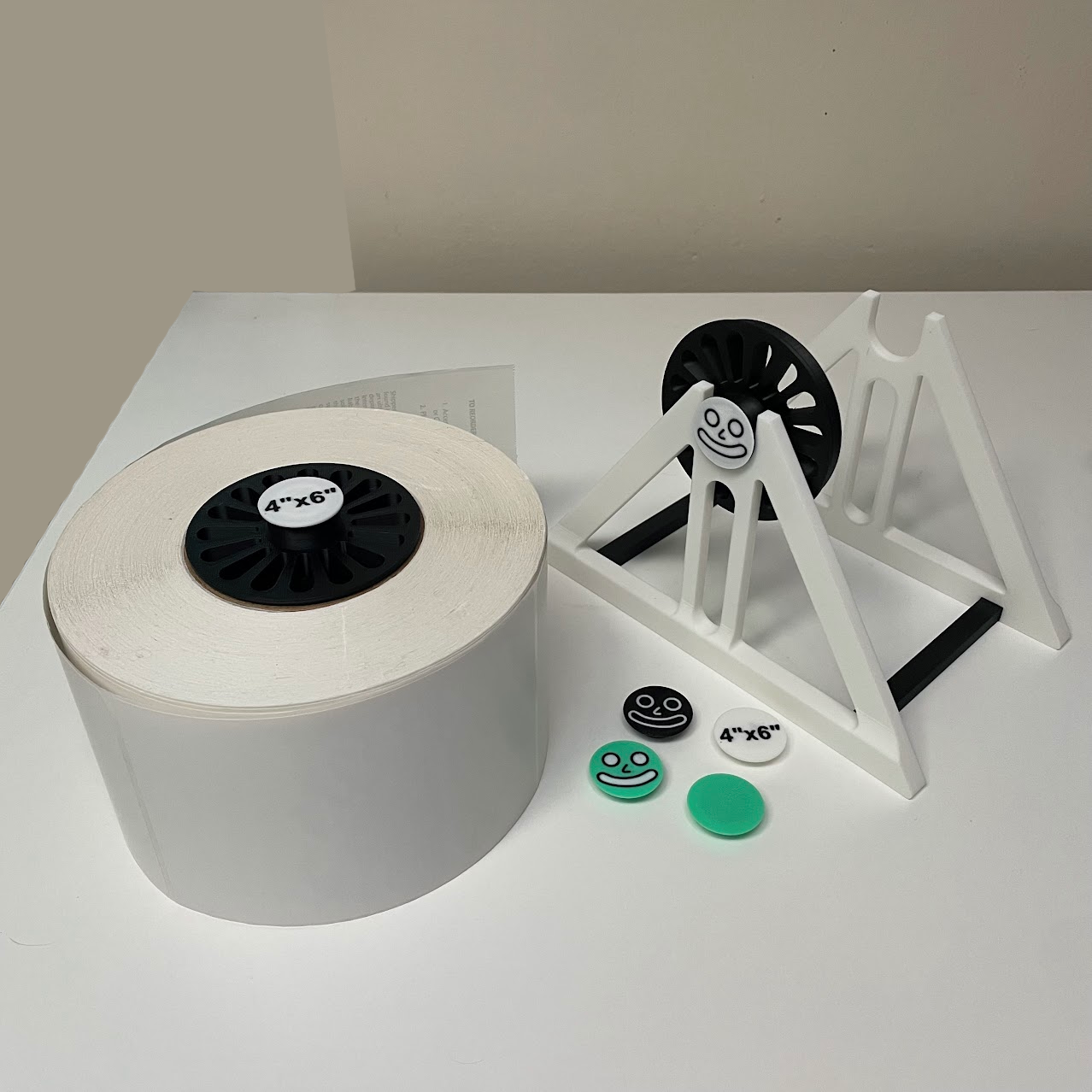 Thermal Label Holder for 4x6" UPS Rolls - Custom Logo