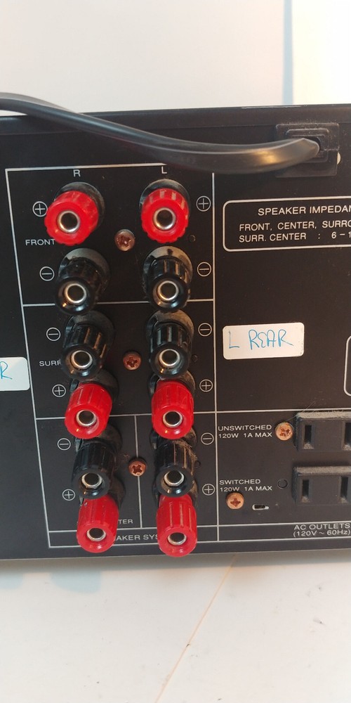 Marantz Surround Sound Receiver Includes Remote SR5300 U1B Tested Bundle