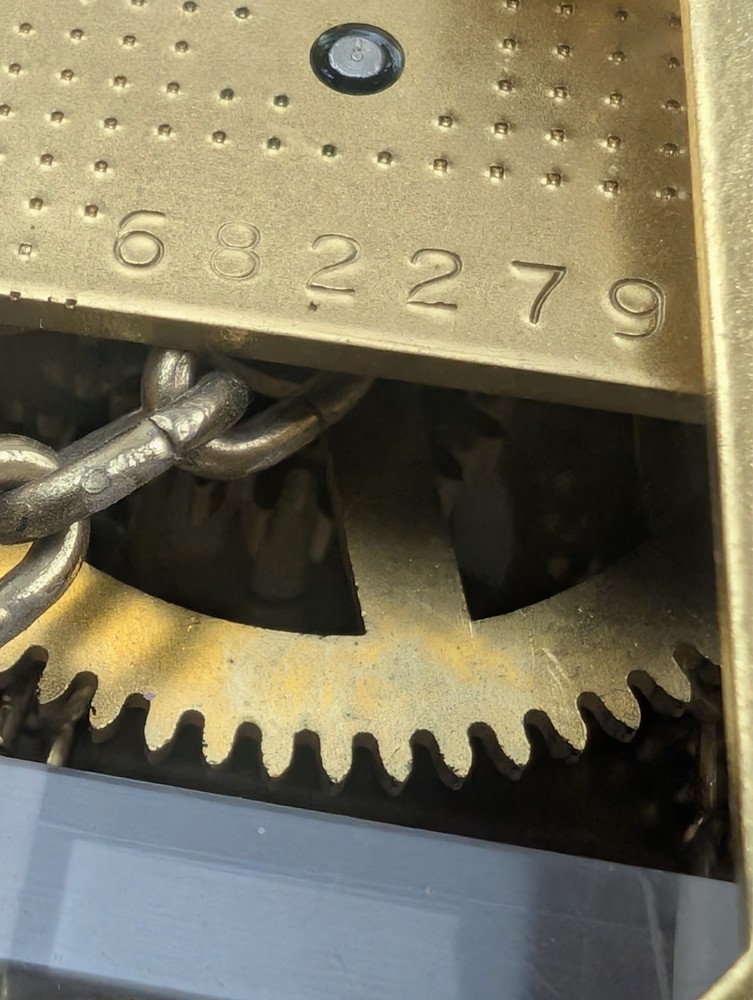 Howard Miller Translucent Wall Clock - MCM - Untested