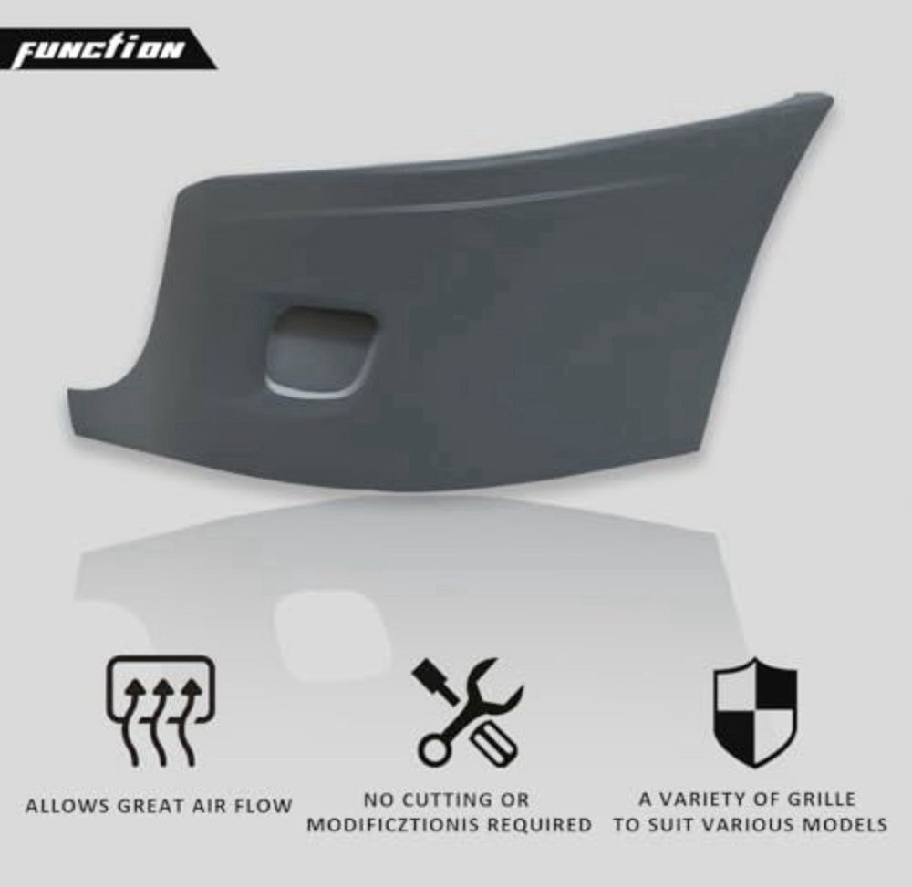 Freightliner Left Bumper End Cap Compatible with 2008-2017 Cascadia