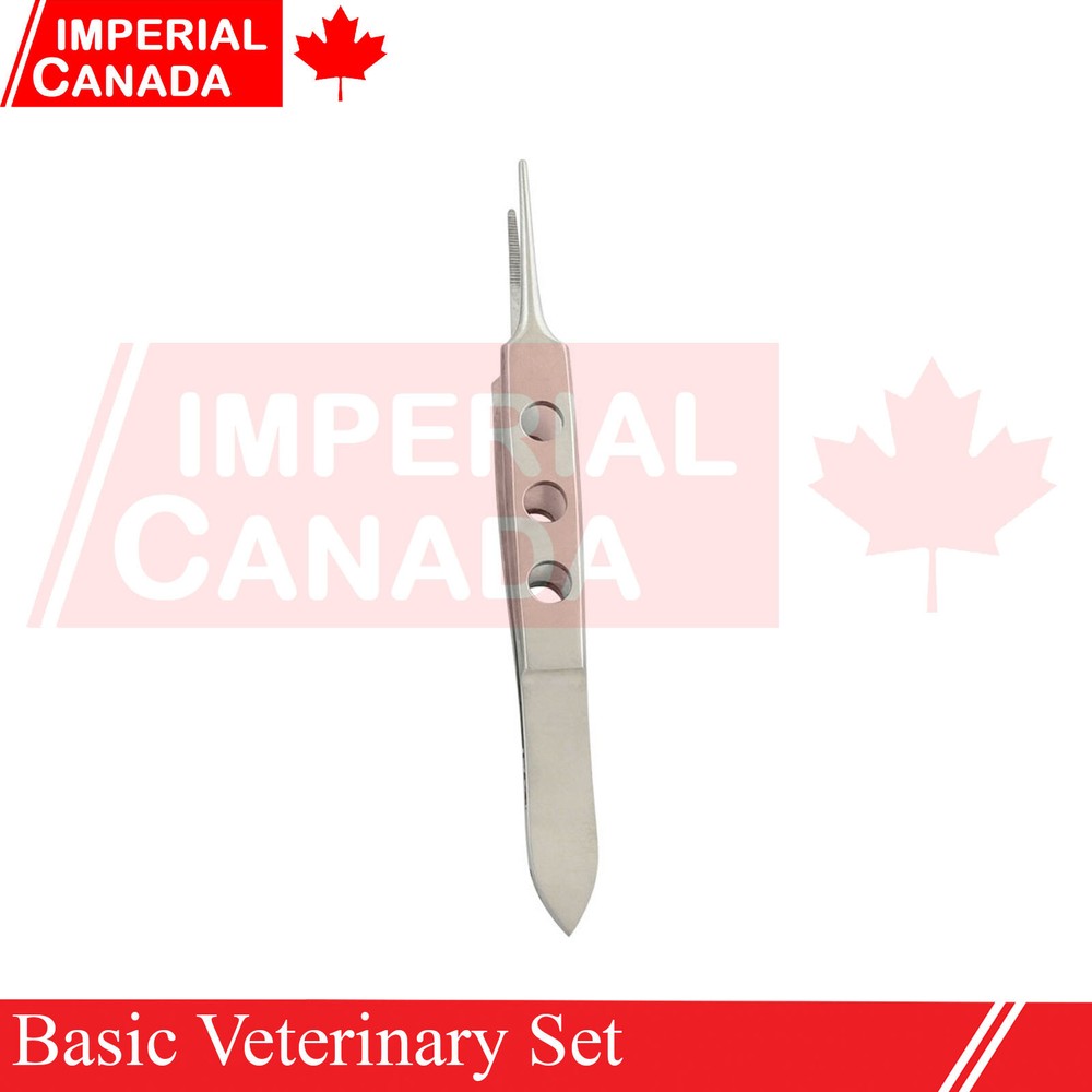 6 Pcs Basic Veterinary Set Instruments Scalpel+Scissors+Needle Holder+Re DS-1968