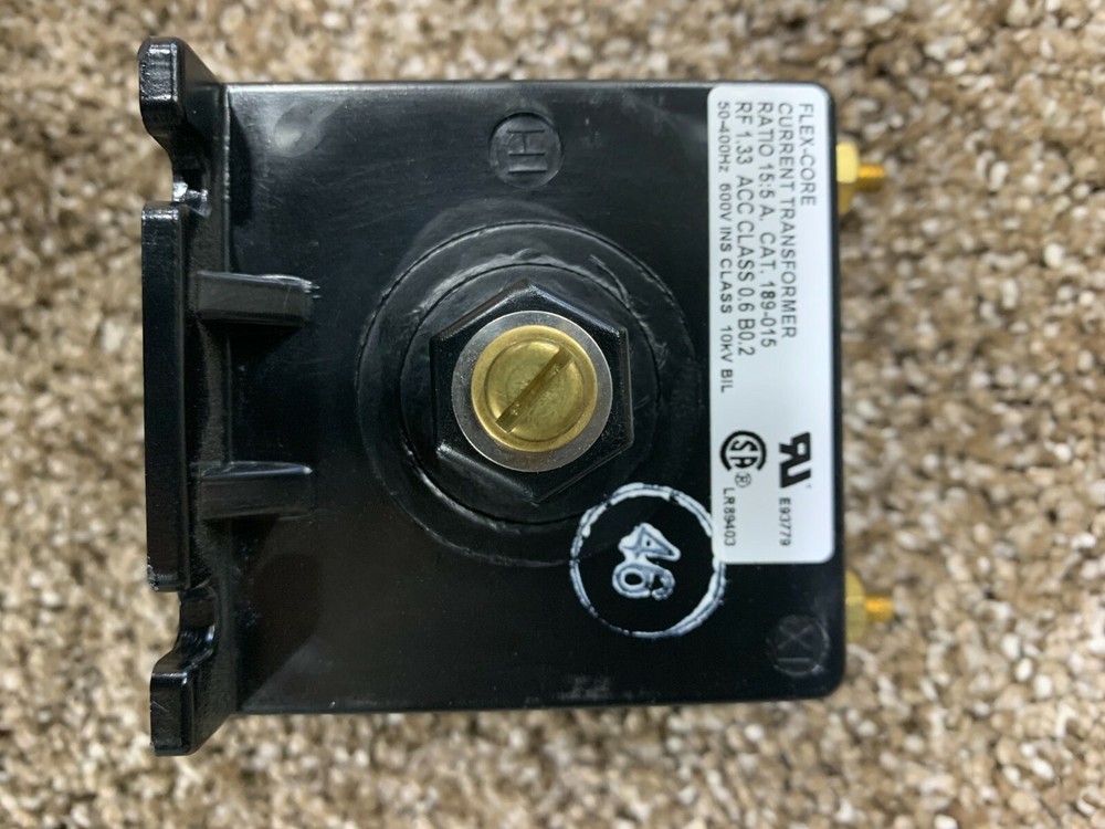 Flex-Core 189-015 Current Transformer 2.5-100Amp Primary with 5Amp Output