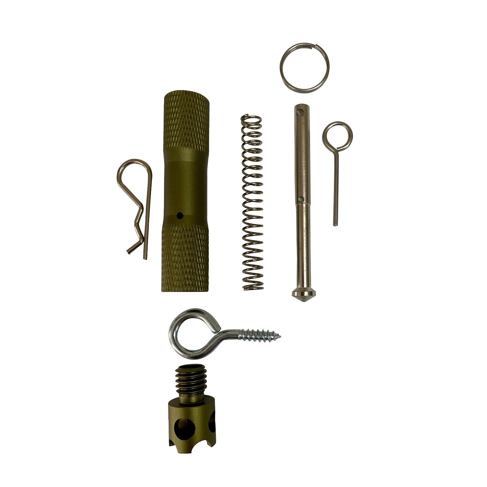 4 pack Micro Perimeter Trip Wire Alarms - Olive Drab