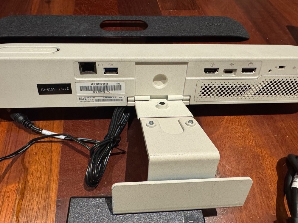 Polycom Poly Studio X30 Video Bar Model P018 & TC8 Touch Control P020