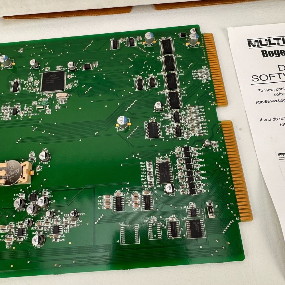 Bogen MCPCA3 Paging Control Card Module Multicom 2000 w/ Box and New Battery