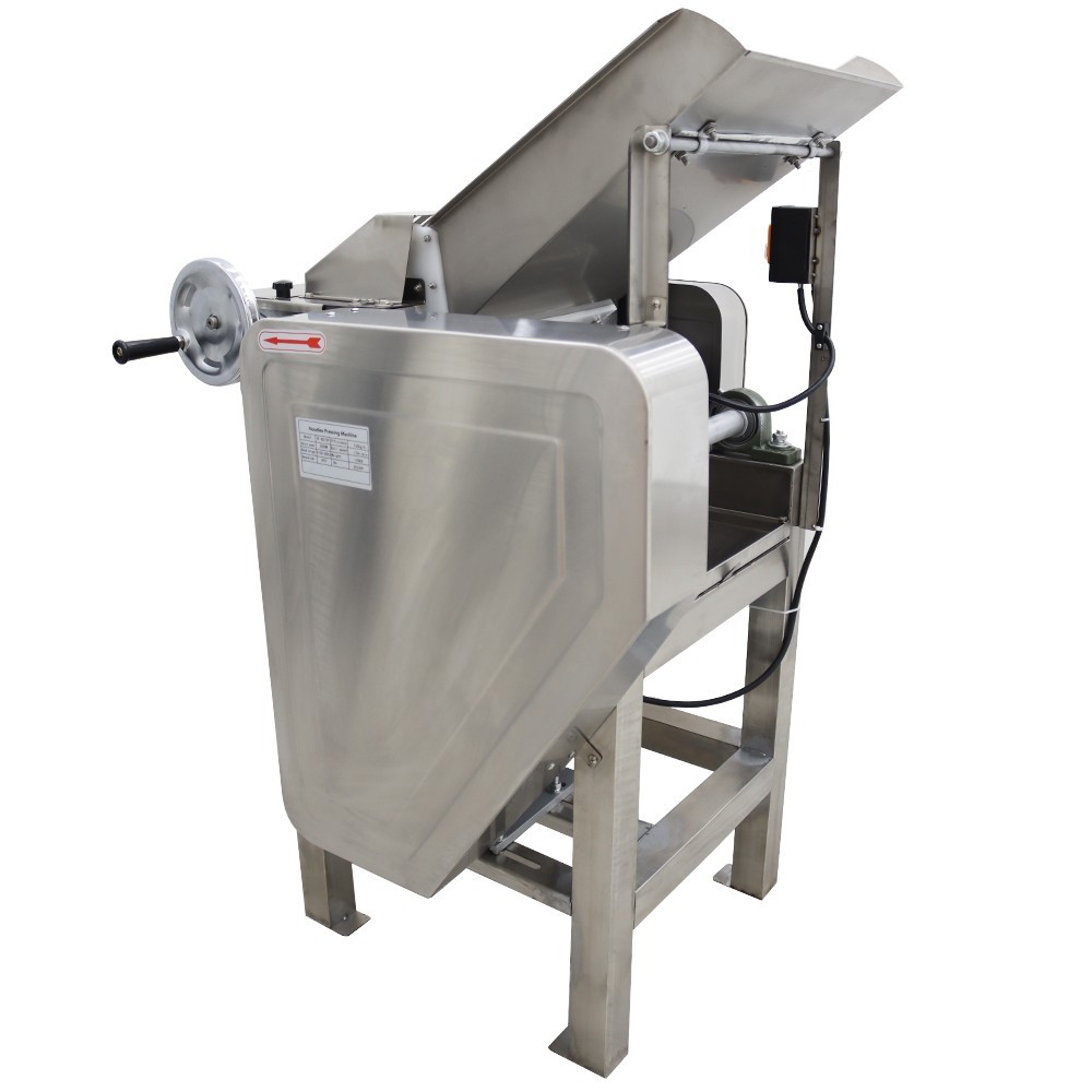 11.8" Commercial High-speed Press Dough Machine 150Kg/h Thickness Adjustable 3HP