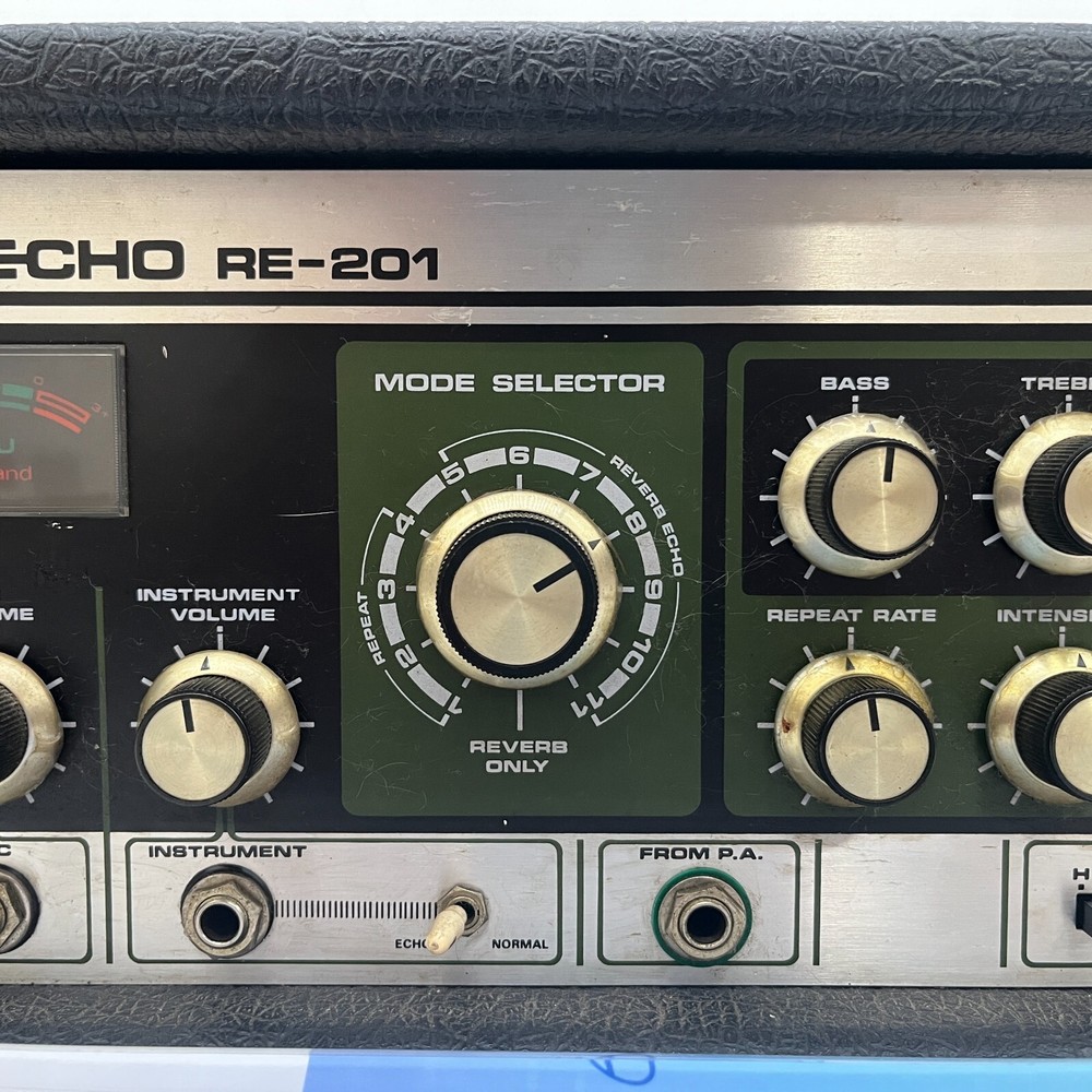 ROLAND RE-201 Space Echo Tape Echo Effector Analog Delay Vintage Power checked