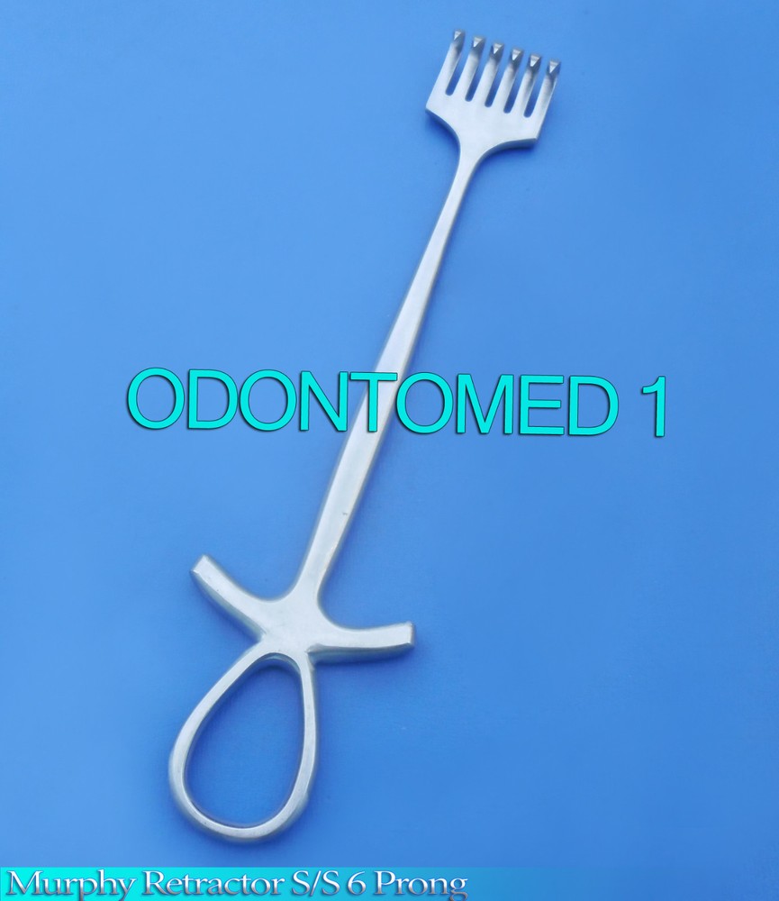 Murphy Retractor Surgical Instruments Prong7.50" 6PS/S