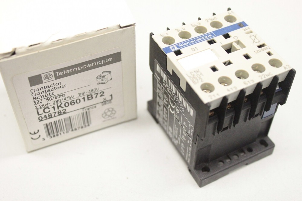 Telemecanique power contactor LC1K0601B72 original packaging
