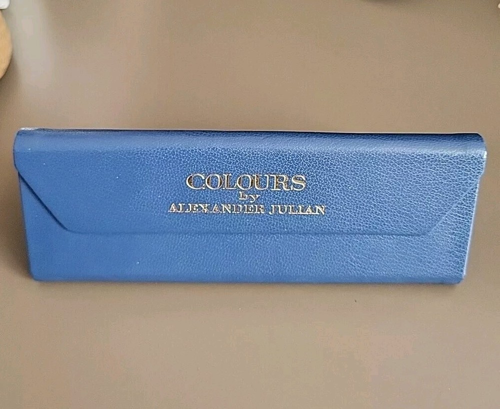 Alexander Julian case glasses Blue Foldable