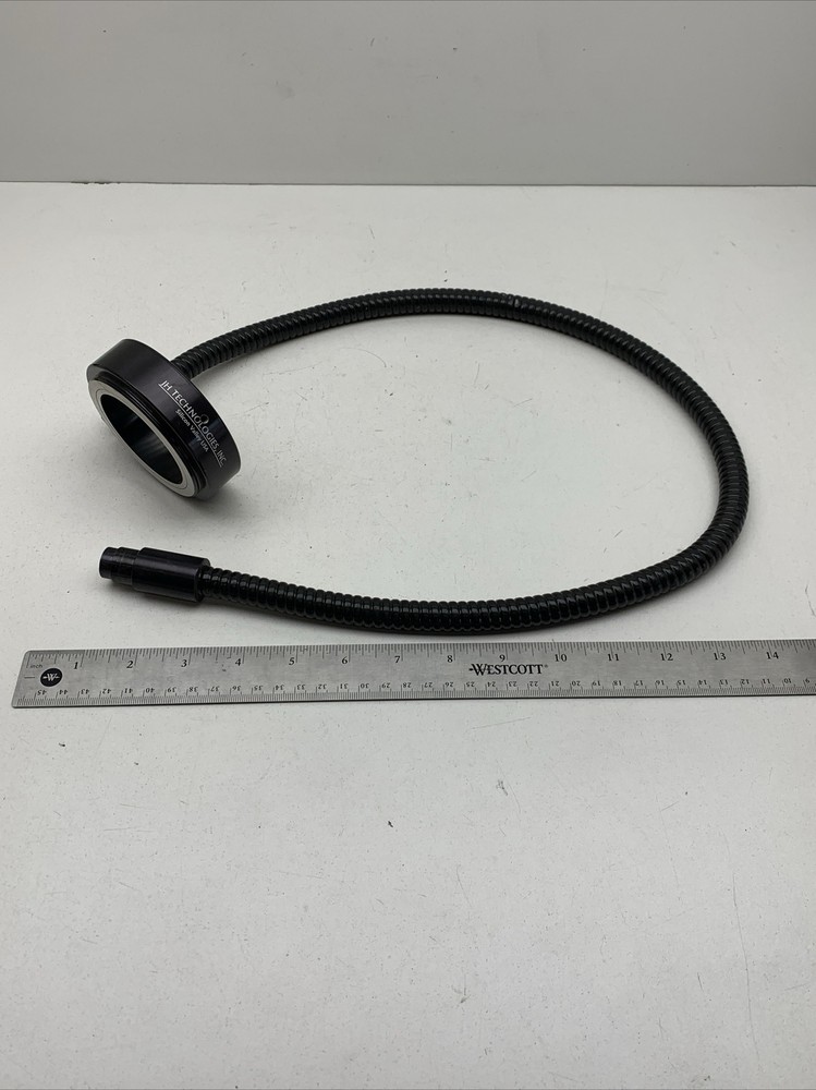 JH Technologies Fiber Optic Illuminator Light Guide Ring, 16mm Input, 30" Long