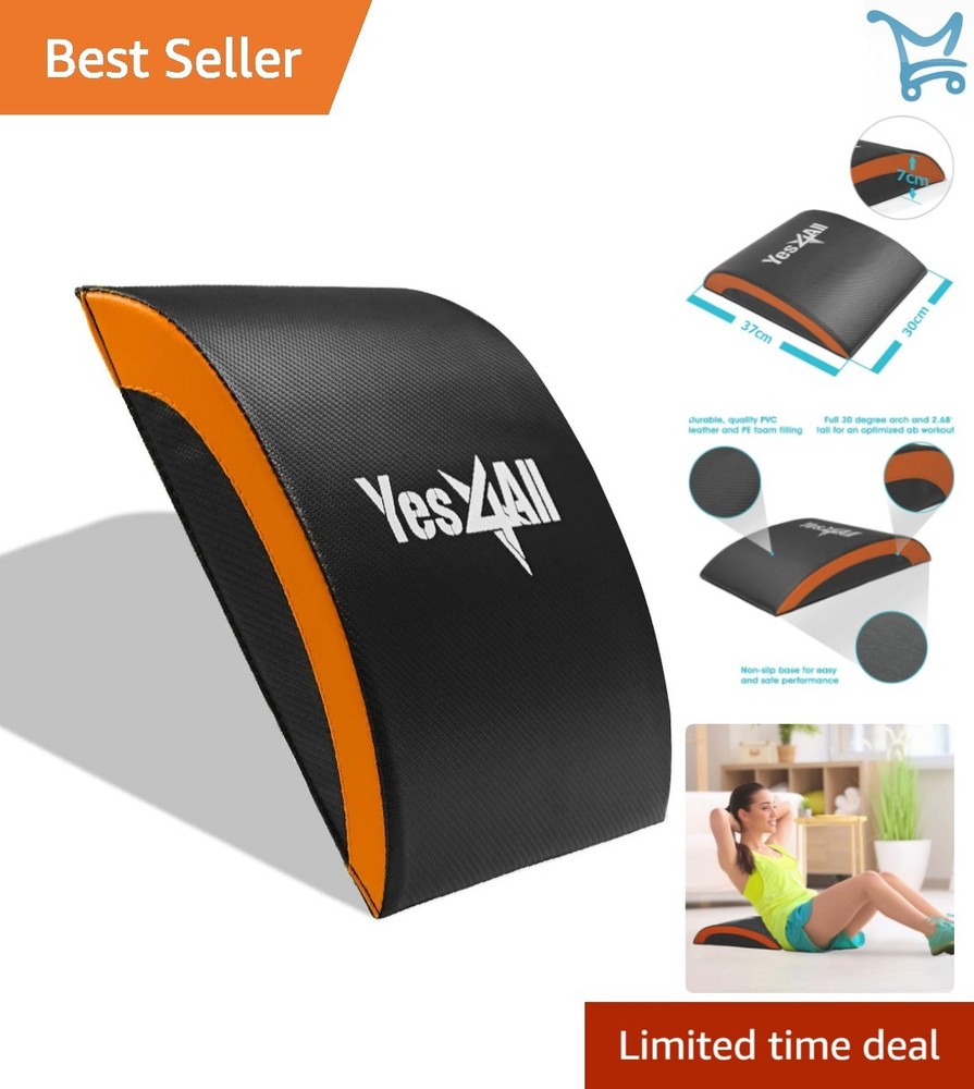 Abdominal Exercise Pad PVC Foam Foldable Core Workout Mat for Home Gym