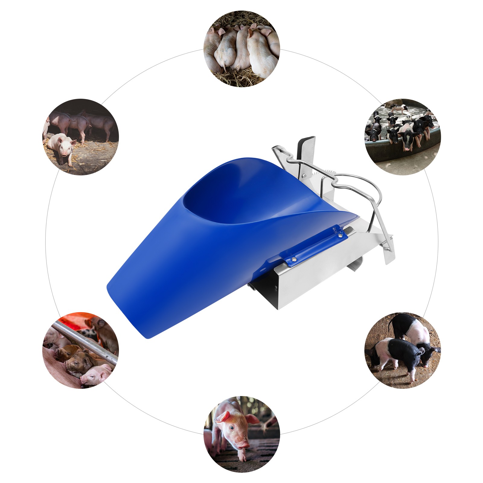 Piglet Castration Rack Portable Pig Sterilization Tool Pig Castration Rack Tools