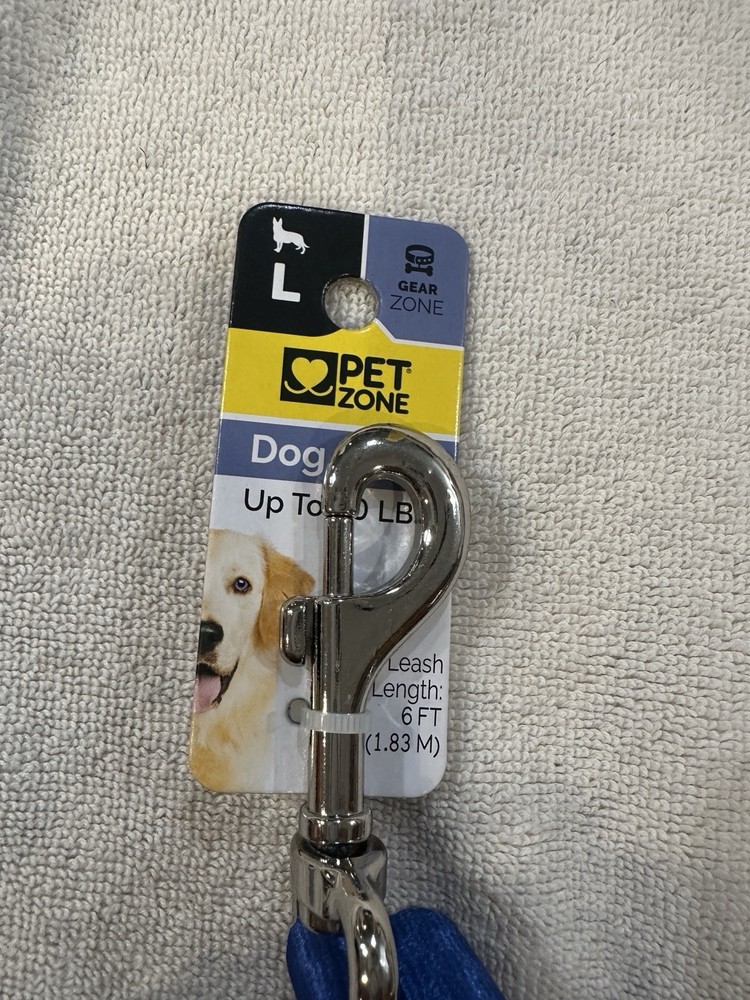 Pet Zone Solid Large Sized Dog Leash 6ft Green