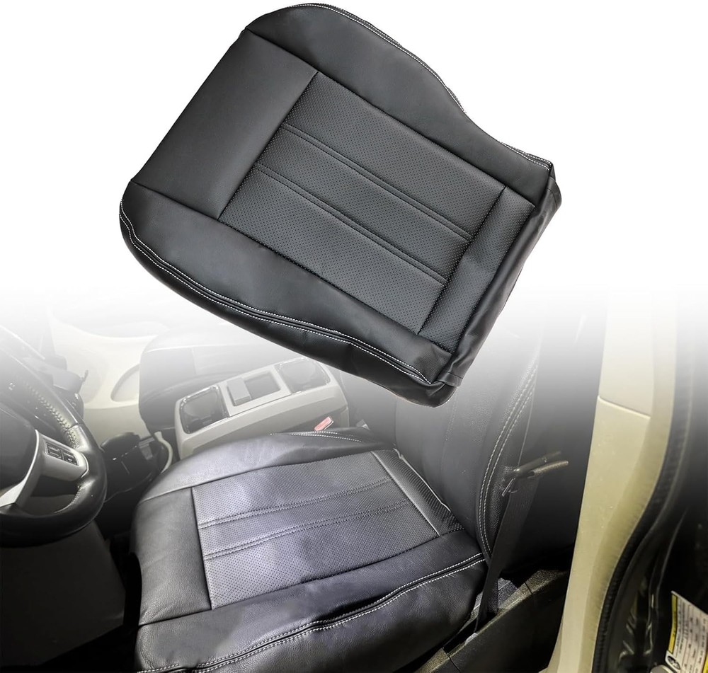 SecosAutoparts Driver or Passenger Side Bottom Replacement Perforated Leather Se