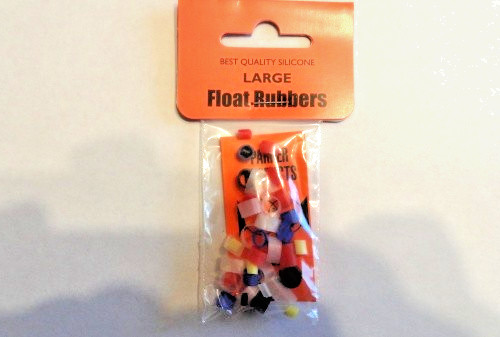 PARKER FLOAT RUBBERS PVC RINGS POLE COARSE PACK SIZE ASSORTED SIZES & COLOURS