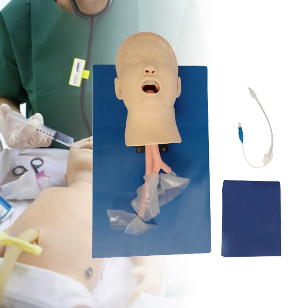 Study Pediatric Oral Nasal Intubation Manikin Study Teaching Model Training PVC