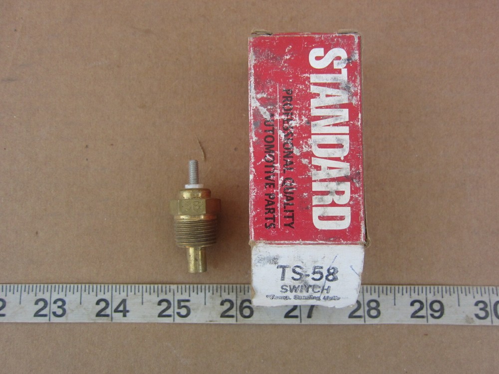 Standard TS-58 Engine Coolant Temperature Sender Sensor, New