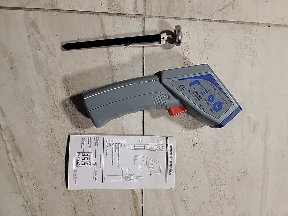 Blue-Point Infrared Thermometer RTEMPB3A Class II Laser +hard case, Complete