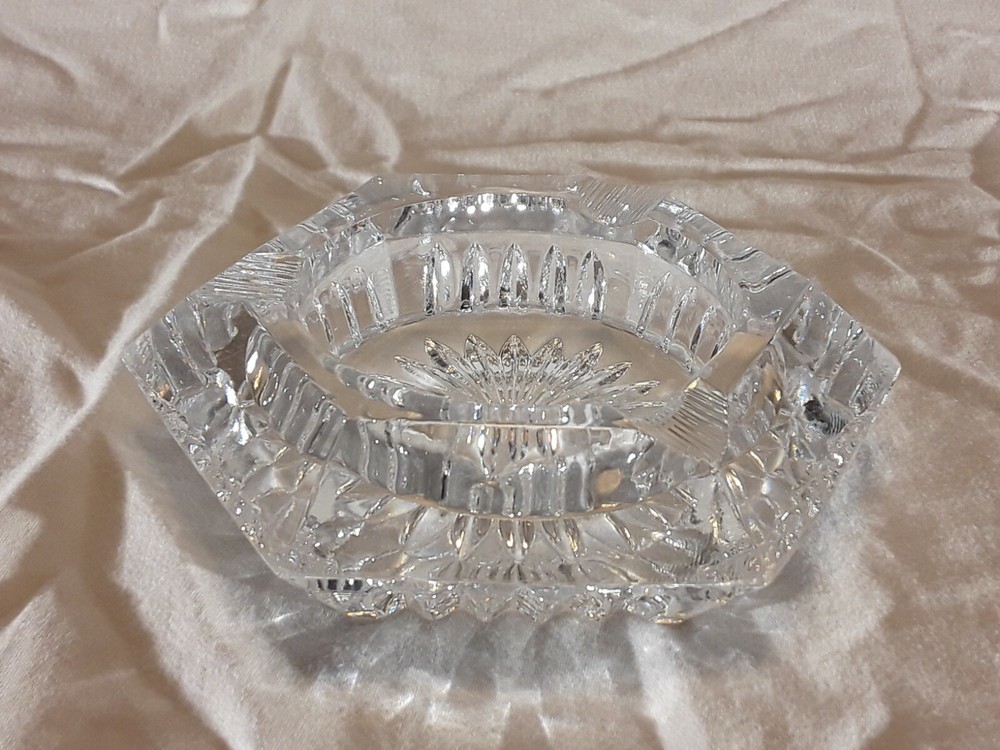 Vintage Crystal Ashtray