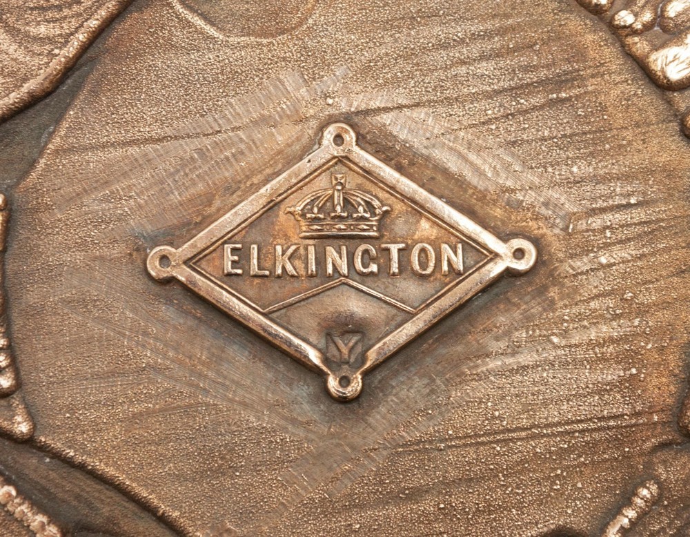 Elkington Silverplate Shield Charger