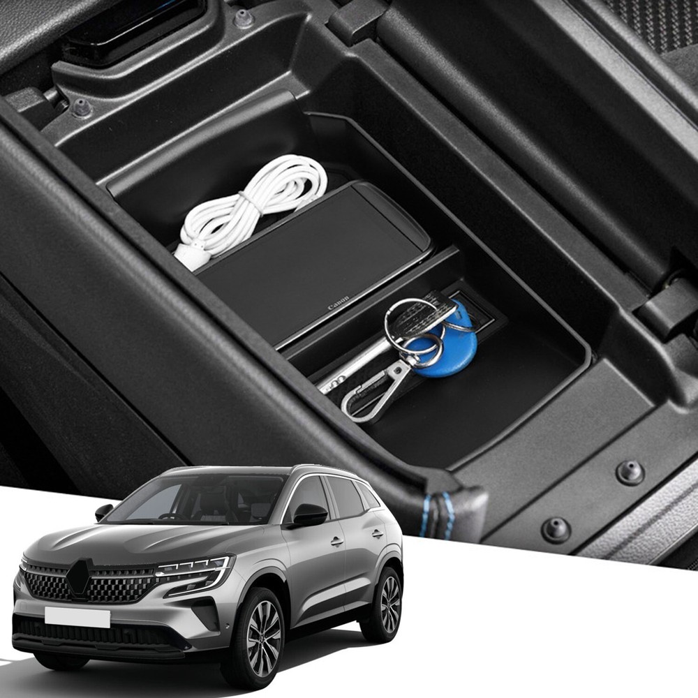 For Renault Austral 2022-2024 Plastic Interior Armrest Shifter Storage Box