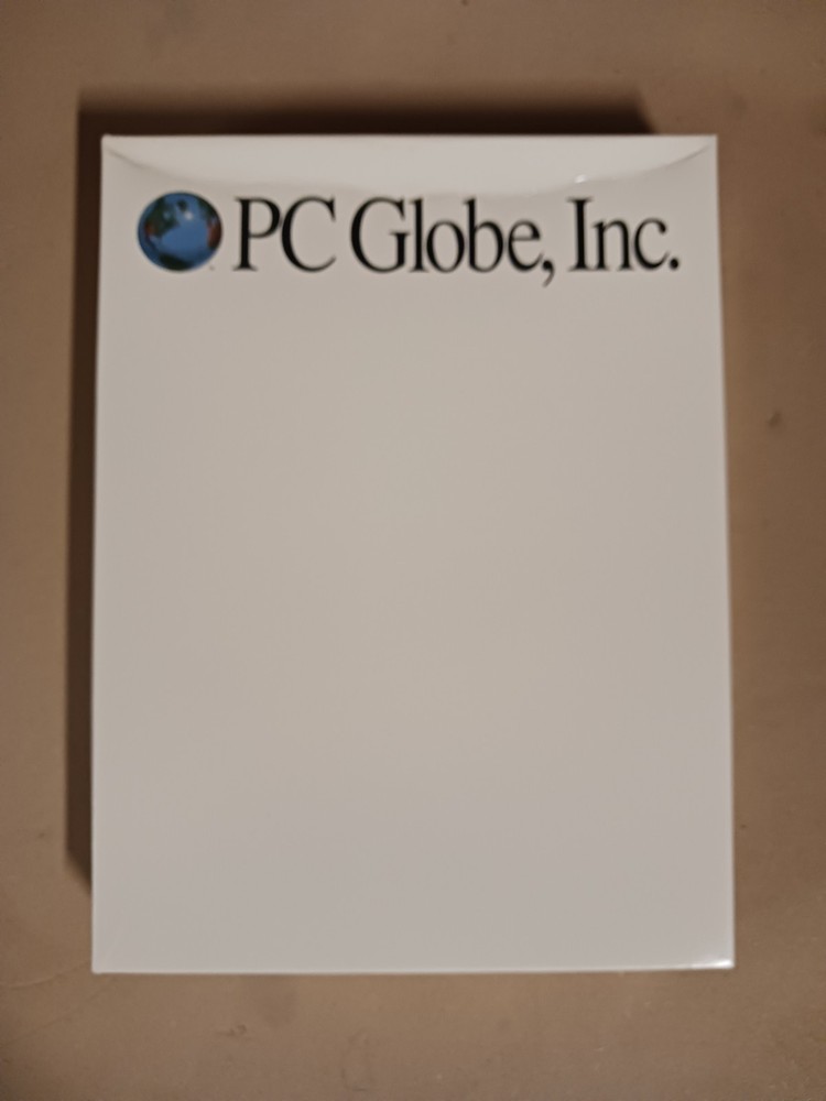 PC Globe, "Software for Everywhere", Full Map Globe for the IBM PC