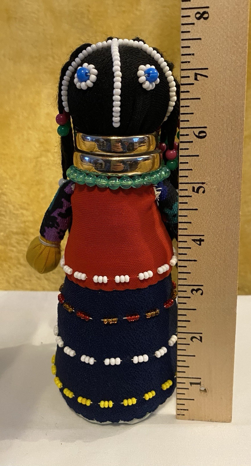 NDEBELE Handmade African Mother & Child Beaded Fertility Ceremonial Dolls