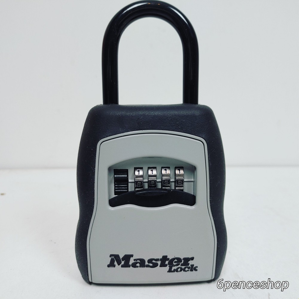 OB-Master Lock 5400D Portable Combination Lock Box Black