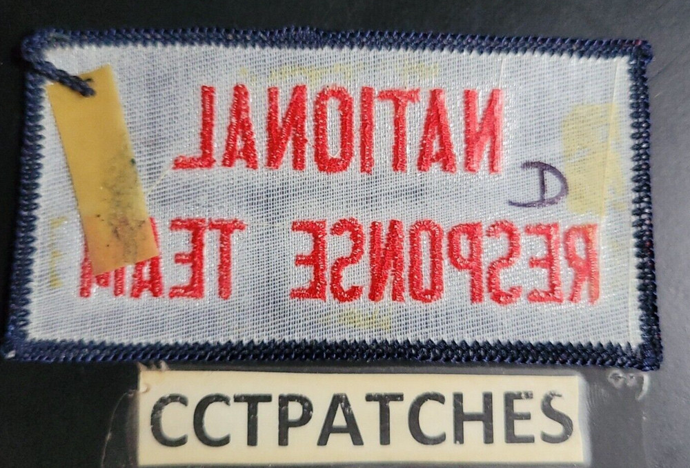 NATIONAL RESPONSE TEAM PATCH