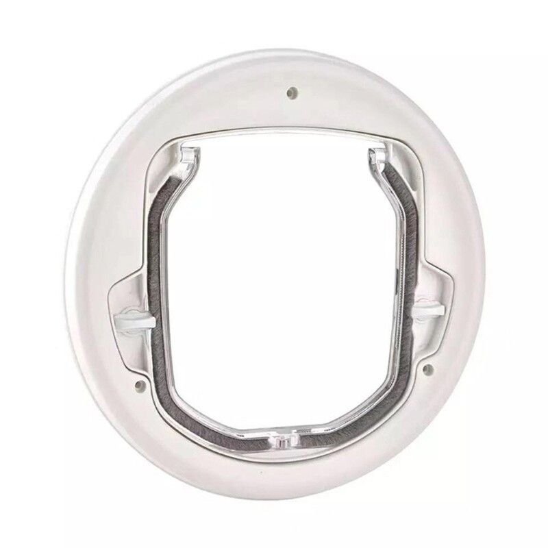 Pet Door 4 Way Locking Security Lock Plastic Door Controllable Switchs Direction