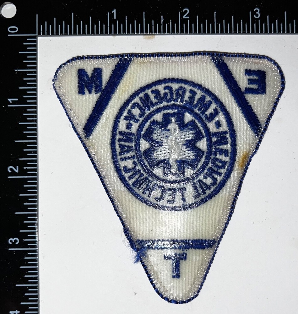 EMT Emergency Medical Technician Patch