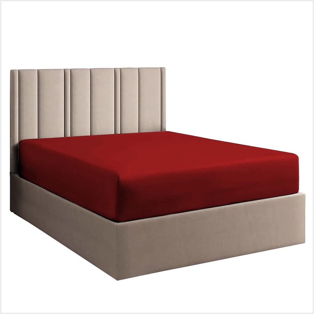 1200 Thread Count Superior Egyptian Cotton Fitted Sheet All Sizes Solid Colors