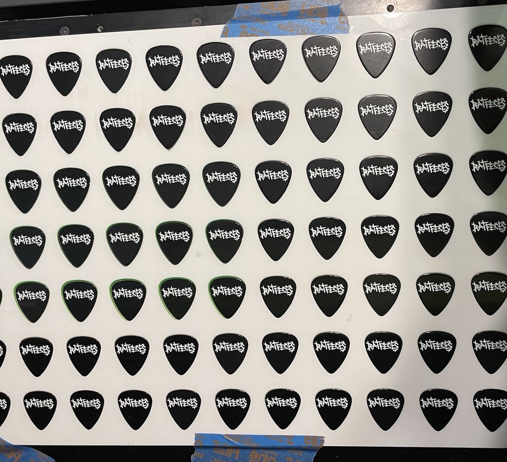 Guitar picks Custom With Your Name Logo Applied ( 100 Count ) FREE SHIPPING!